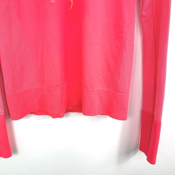 NIKE Dri-Fit Turtleneck Knit Infinity Coverup Training Shirt In Shocking Pink - Picture 8 of 9